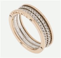 Ring Chimento Woman in White Gold Diamante 1A07810BB6140